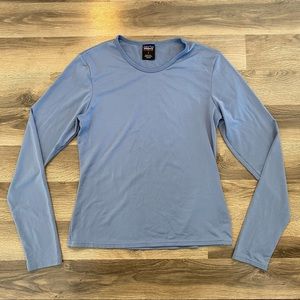 Patagonia Capilene Blue Long Sleeve Shirt